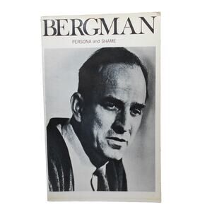 Persona and Shame by Ingmar Bergman 1972 Grossman Publishers Paperback